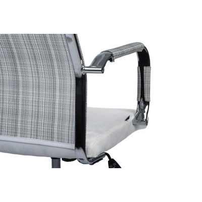 Кресло Art RCH 6017M Серо-белый