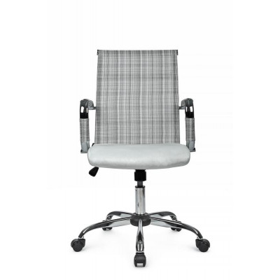 Кресло Art RCH 6017M Серо-белый