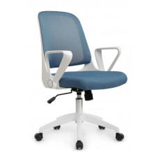 Кресло W-158 Белый Пластик/Синий