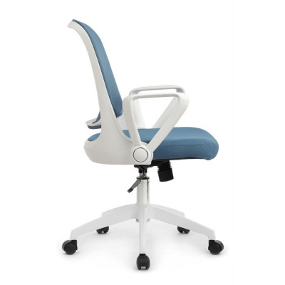 Кресло W-158 Белый Пластик/Синий
