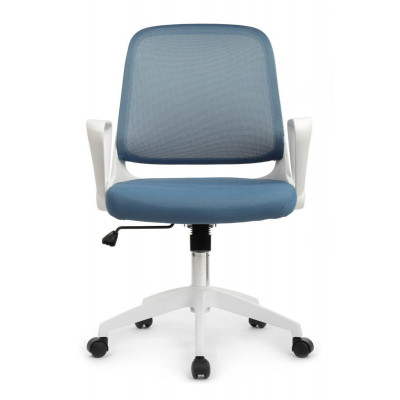 Кресло W-158 Белый Пластик/Синий