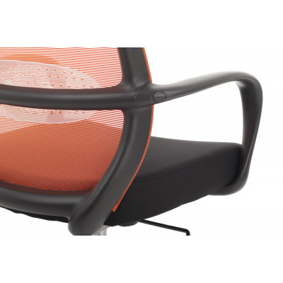 Кресло Fast W-207 Черный Пластик/Оранжевый
