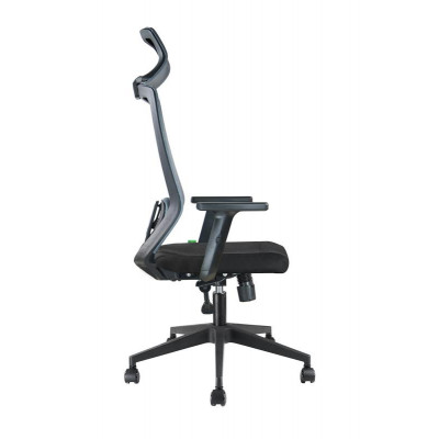 Кресло Bronte A755 Luxe Серый/Черный