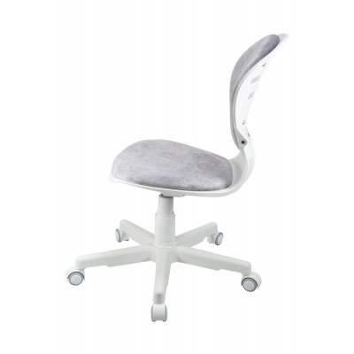 Кресло 1139 FW PL White велюр Bliss 09 аметист