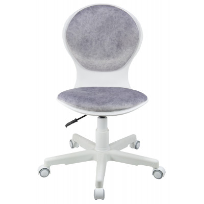 Кресло 1139 FW PL White велюр Bliss 09 аметист