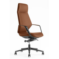 Кресло Davos STAR-CL-H Светло-коричневый/Металл Черный