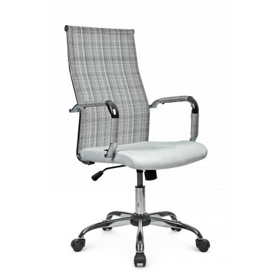 Кресло Art RCH 6017H Серо-белый