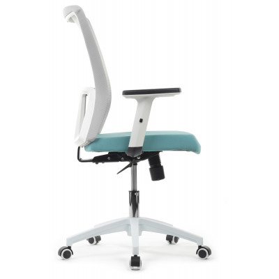 Кресло RCH B259Y-01 Серый/Голубой