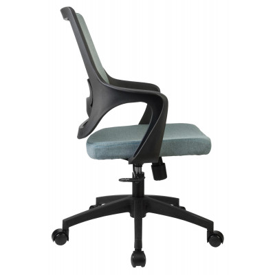 Кресло RCH 928 Черный Пластик/Зеленый Кашемир