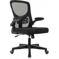 Кресло Бюрократ MC-101 черный TW-01 TW-11 сетка/ткань крестов. пластик