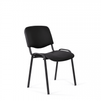 Стул для посетителей ИЗО BL Z11, кожзам, цвет черный