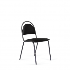 Стул для посетителей Стандарт BL Z11, кожзам, цвет черный