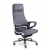 Кресло руководителя EPIK А-001-GB L201-271 (темно-синий/ светло-серый)