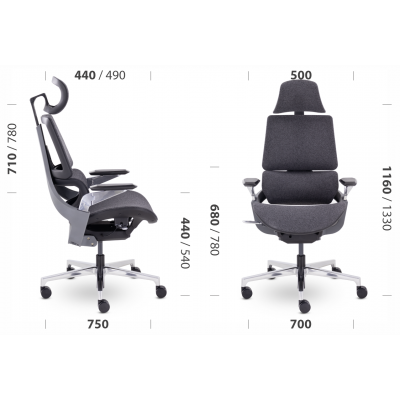 Кресло руководителя EPIK Е-212-G М021 (серый), купить в Екатеринбурге, приобрести, большой выбор моделей