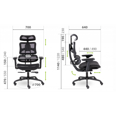 Кресло руководителя EPIK Р-521-SB М007 (черный), купить в Екатеринбурге, приобрести, большой выбор моделей