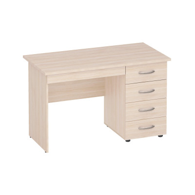 Стол однотумбовый 5 ящиков лев/прав 63.110 Дуб Кобург