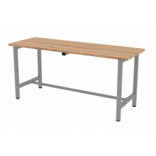 Скамья СТ-1 ЛДСП с регулируемыми опорами (Цвет:дуб вотан)