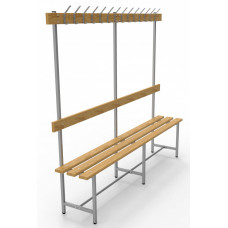 Скамья СВТ-6 (с крючками, регулируемой опорой)