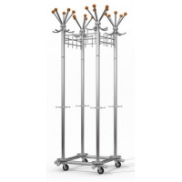 Вешалка Гардикс 4-Д(К), цвет Хром