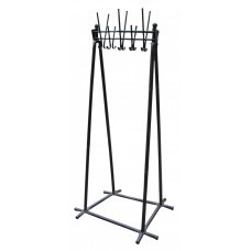 Вешалка напольная групповая АЛЛА-10, цвет Черный