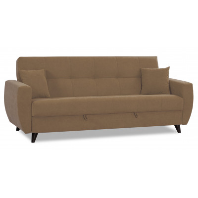 Диван Бетти 2 БД, ткань Luma 06 (какао велюр)