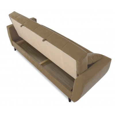 Диван Бетти 2 БД, ткань Luma 06 (какао велюр)