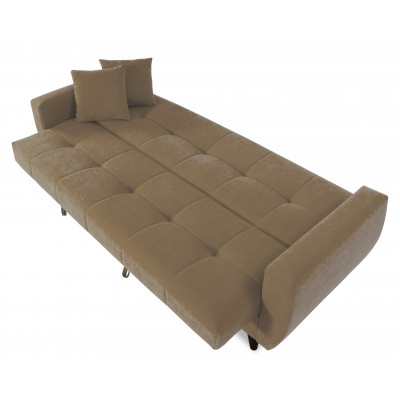 Диван Бетти 2 БД, ткань Luma 06 (какао велюр)