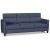 Диван МАРСЕЛЬ БД, ткань Denmark 04 (синий) рогожка