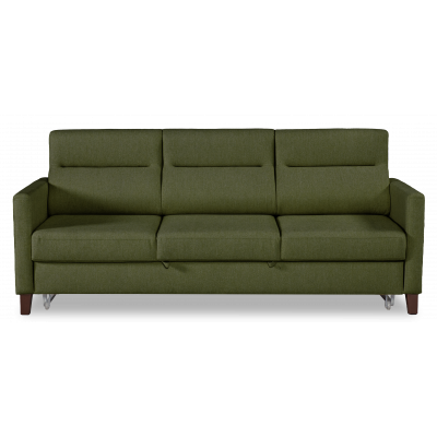 Диван МАРСЕЛЬ БД, ткань Denmark 12 (темно-зеленый) рогожка