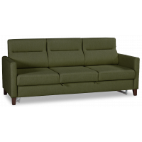 Диван МАРСЕЛЬ БД, ткань Denmark 12 (темно-зеленый) рогожка