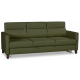 Диван МАРСЕЛЬ БД, ткань Denmark 12 (темно-зеленый) рогожка