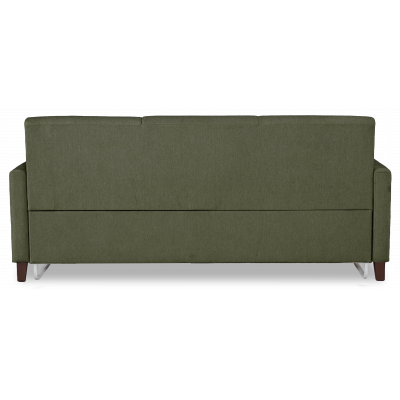 Диван МАРСЕЛЬ БД, ткань Denmark 12 (темно-зеленый) рогожка