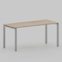Стол на П-образных металлических опорах ЛО.Кпп_7, 1800х700, Ясень светлый