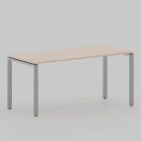 Стол на П-образных металлических опорах ЛО.Кпп_8, 1600х800, Дуб молочный