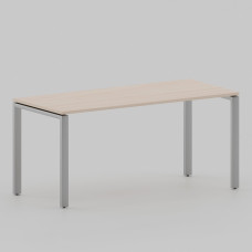 Стол на П-образных металлических опорах ЛО.Кпп_7, 1600х700, Дуб молочный