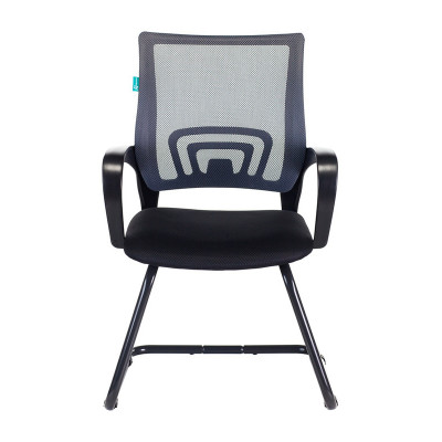 Кресло Бюрократ CH-695N-AV темно-серый TW-04 сиденье черный TW-11 сетка/ткань полозья металл черный