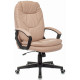 Кресло руководителя Бюрократ CH-868N бежевый Or-14 экокожа крестов. пластик