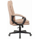 Кресло руководителя Бюрократ CH-868N бежевый Or-14 экокожа крестов. пластик