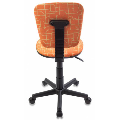 Кресло детское Бюрократ CH-204NX оранжевый жираф крестов. пластик