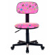Кресло детское Бюрократ CH-201NX розовый сланцы FlipFlop_P крестов. пластик