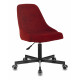 Кресло Бюрократ CH-340M бордовый Velvet 09 крестов. металл