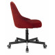 Кресло Бюрократ CH-340M бордовый Velvet 09 крестов. металл