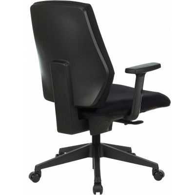 Кресло Бюрократ CH-545/1D черный 38-418 крестов. пластик