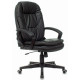Кресло руководителя Бюрократ CH-868N черный экокожа крестов. пластик