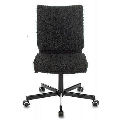 Кресло Бюрократ СН-330М черный экомех крестов. металл черный