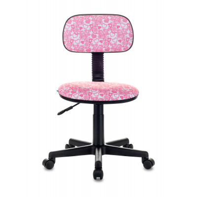 Кресло детское Бюрократ CH-201NX розовый сердца Hearts-Pk крестов. пластик