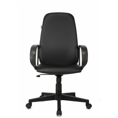 Кресло руководителя Бюрократ CH-808AXSN черный Or-16 экокожа крестов. пластик