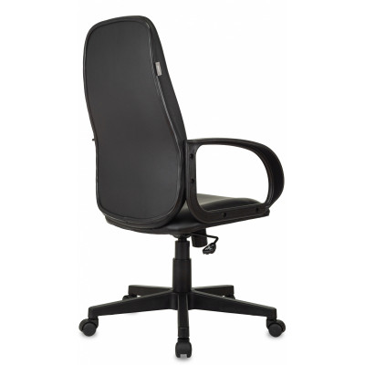 Кресло руководителя Бюрократ CH-808AXSN черный Or-16 экокожа крестов. пластик