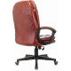 Кресло руководителя Бюрократ CH-868N коричневый Boroko-37 экокожа крестов. пластик