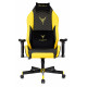 Кресло игровое Knight Neon черный/желтый соты экокожа с подголов. крестов. металл